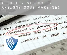 Alquiler seguro en  Arbigny-sous-Varennes