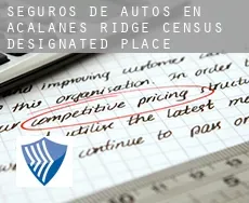 Seguros de autos en Acalanes Ridge